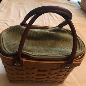 Longaberger Zippered Basket